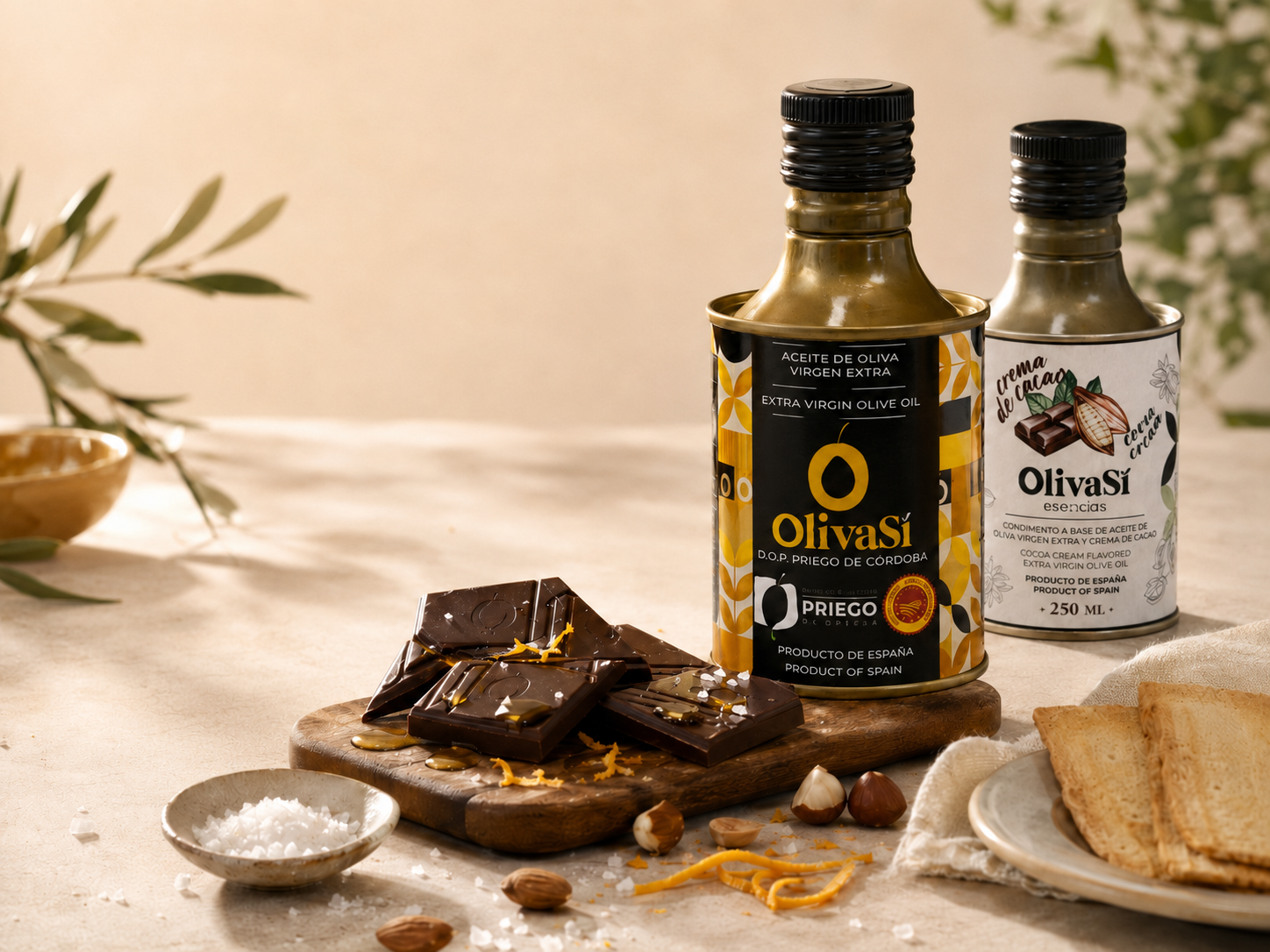 Aceite de oliva y chocolate: una combinación gourmet que sorprende