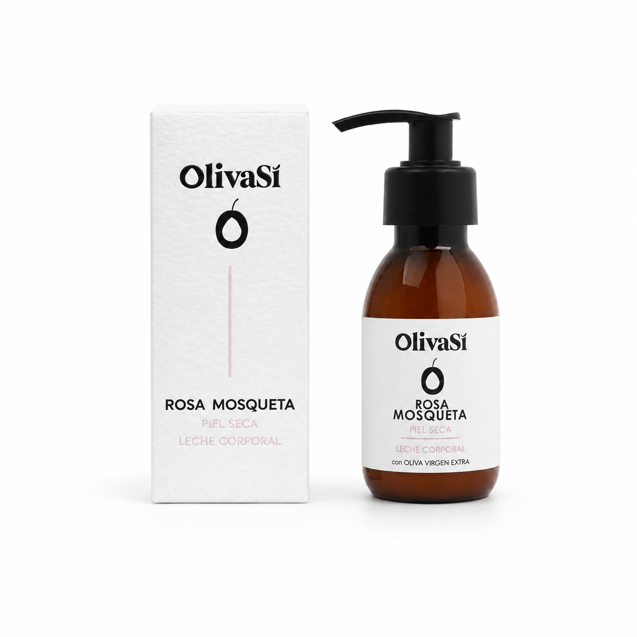 Leche Corporal de Rosa Mosqueta con Aceite de Oliva Virgen Extra 100 ml