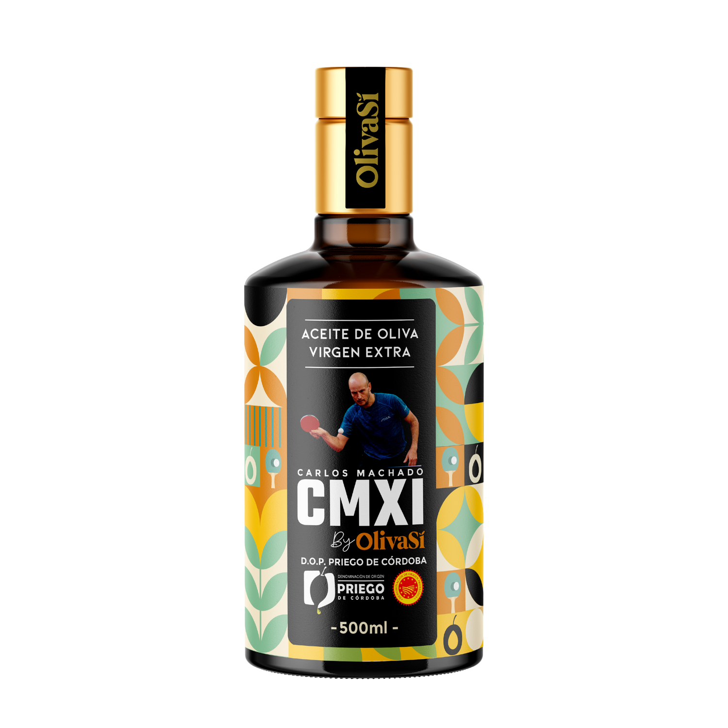 Aceite de Oliva Virgen Extra, D.O.P. Priego de Córdoba, OLIVA SÍ Carlos Machado XI Edition, 500ml, Coupage