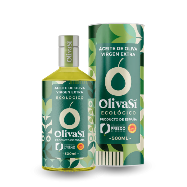 Aceite de Oliva Virgen Extra Ecológico | Denominación de Origen Priego de Córdoba | Organic Edition | 500 ml | Coupage
