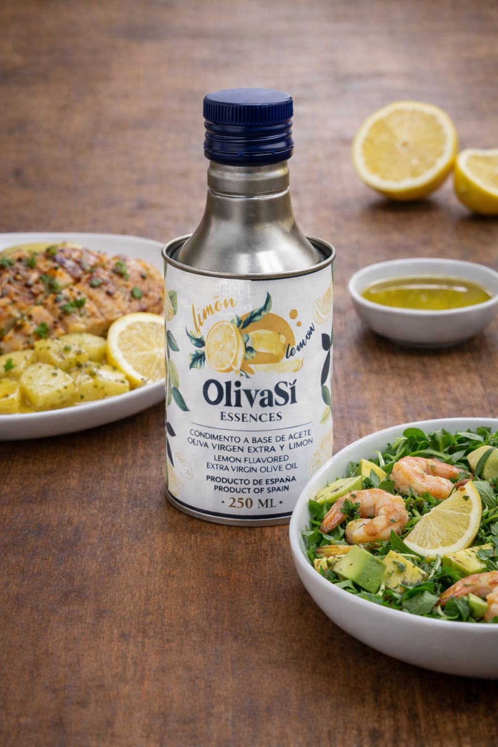 Aceite de Oliva Virgen Extra Aromatizado de Limón, 250ml