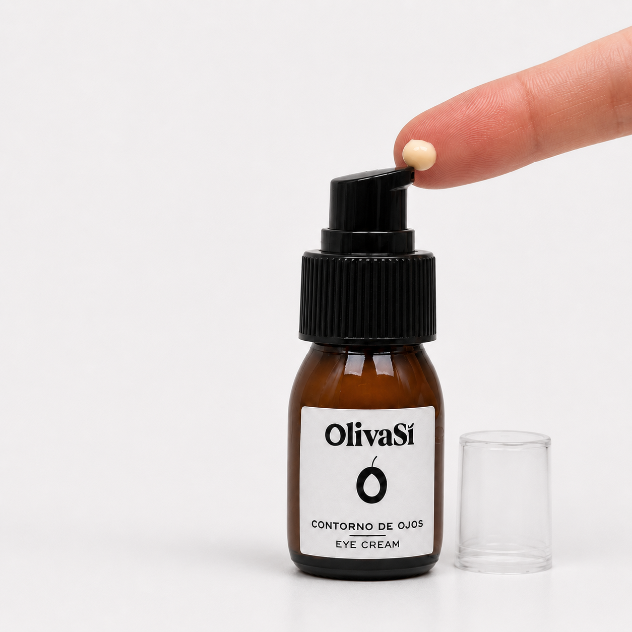 Contorno de Ojos Natural a Base de Aceite de Oliva Virgen Extra | COSMOS NATURAL | 30 ml