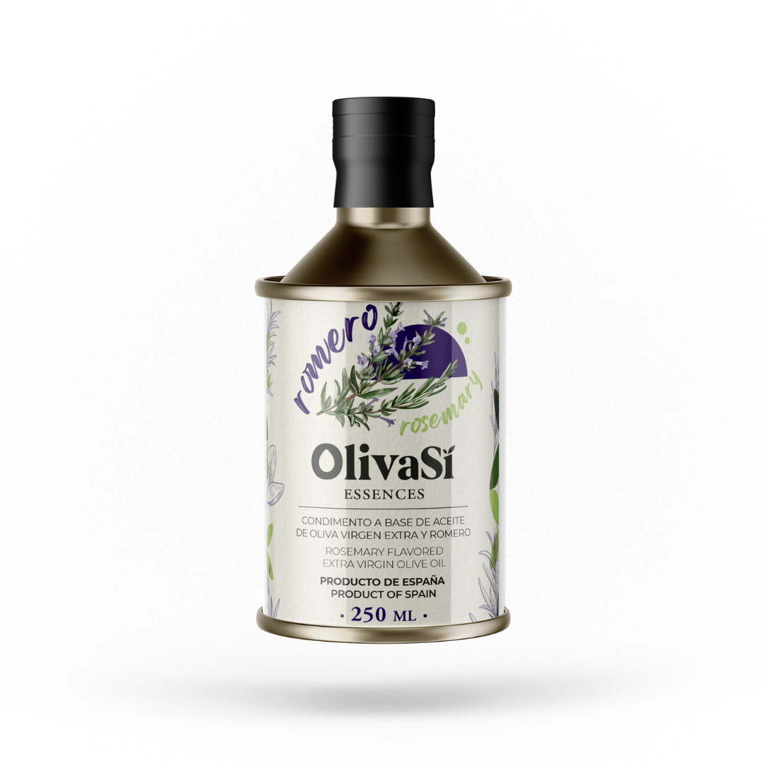Aceite de Oliva Virgen Extra Aromatizado de Romero, 250ml