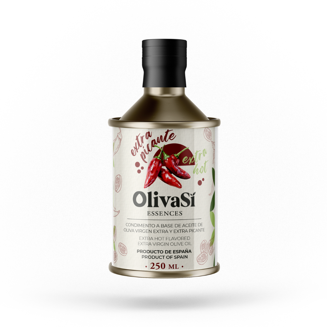Aceite de Oliva Virgen Extra Aromatizado de Extra Picante, 250ml