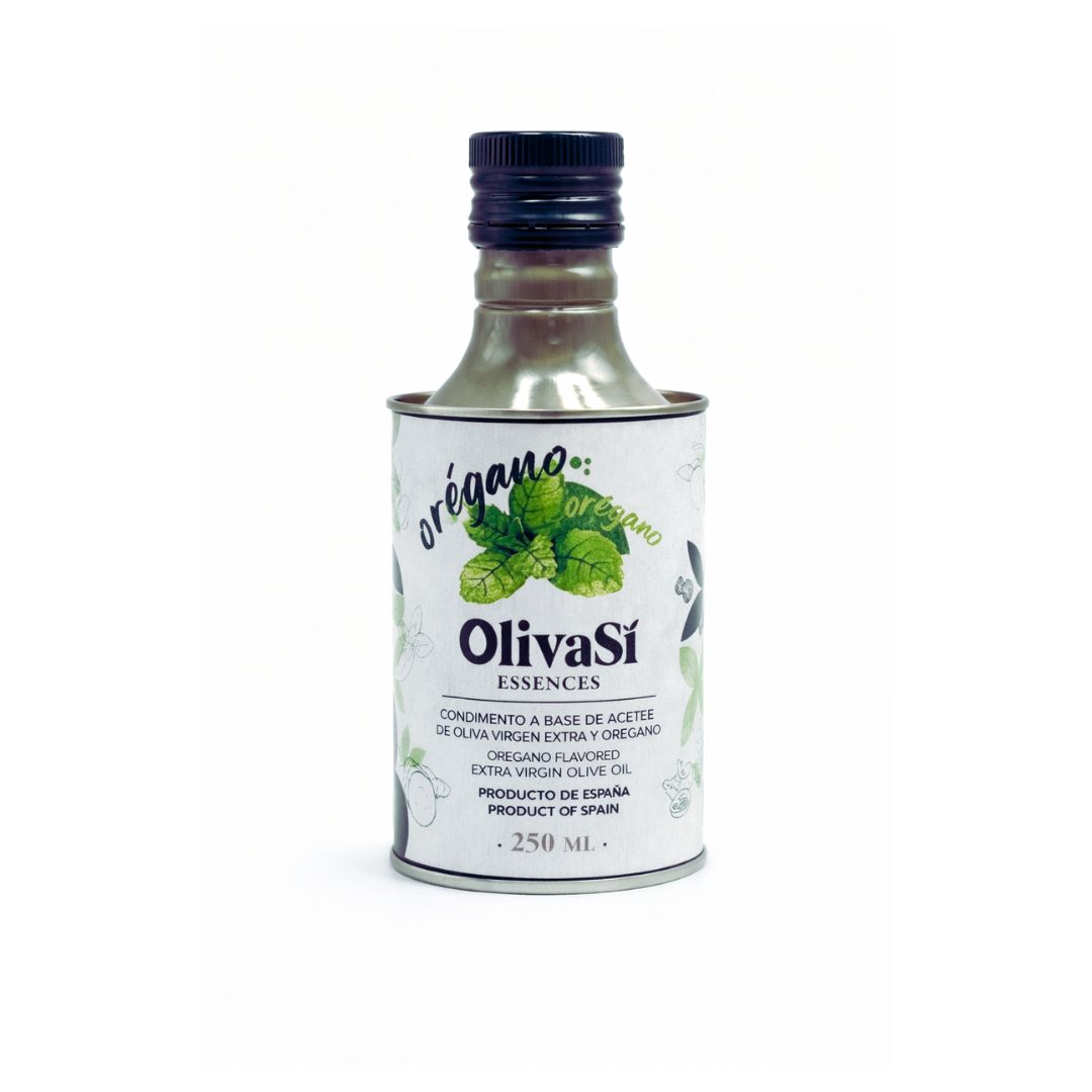 Aceite de Oliva Virgen Extra Aromatizado Oliva Sí, con Orégano, 250ml