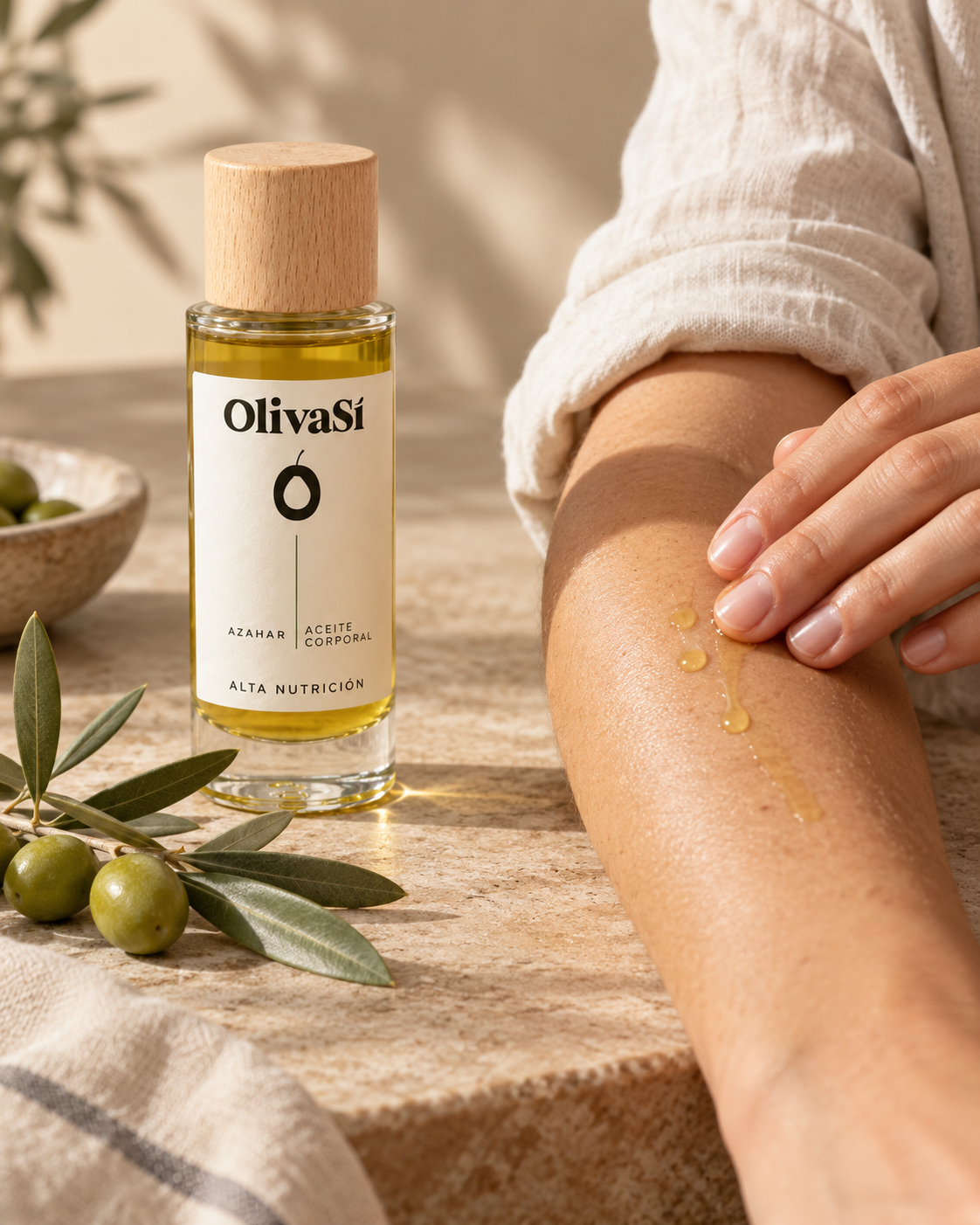 Aceite de oliva virgen extra para la piel: cómo se usa y qué esperar