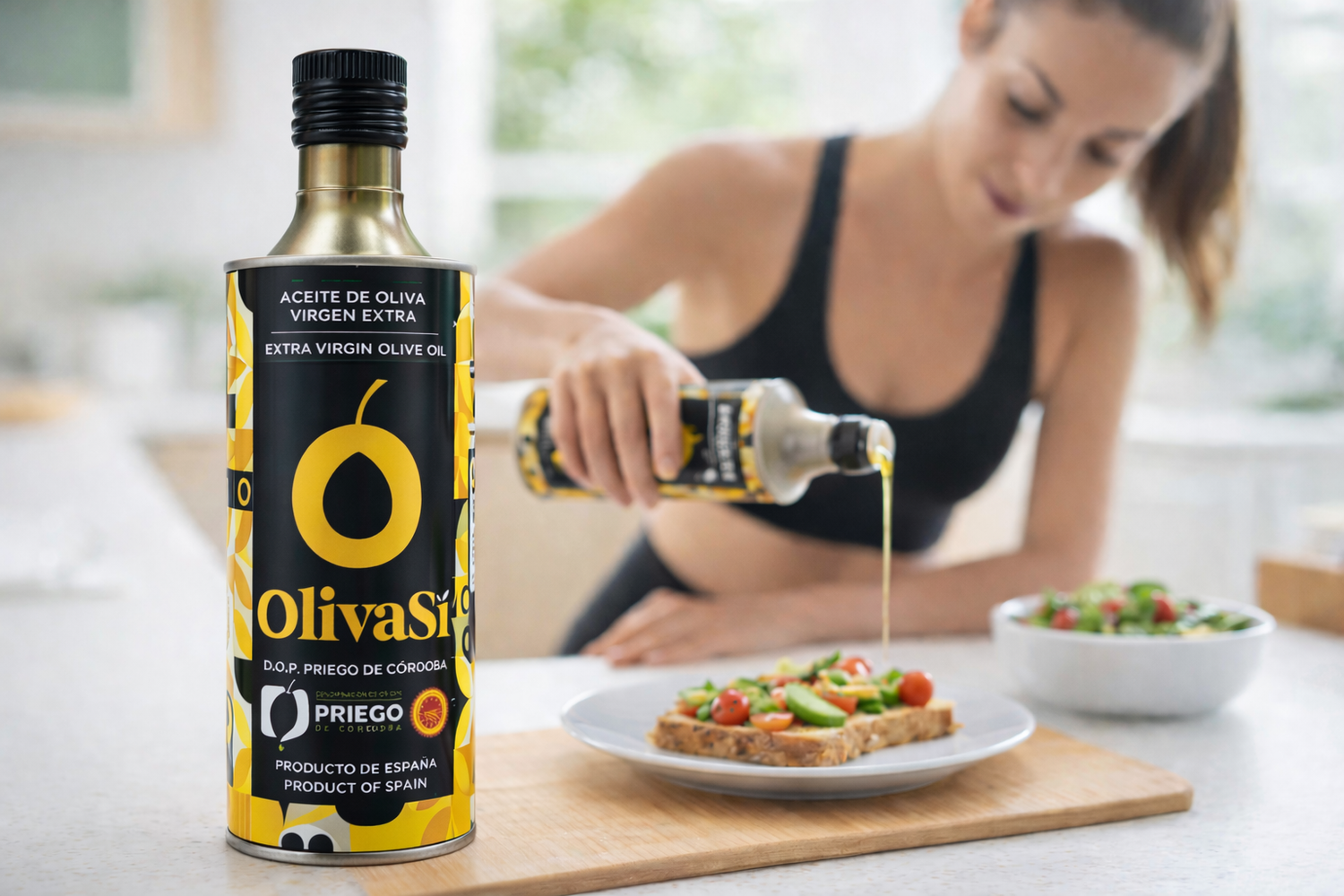 Aceite de oliva virgen extra para deportistas: la grasa que sí interesa