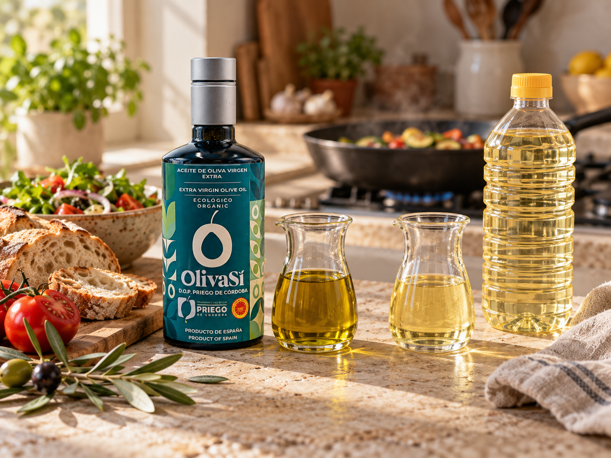 Aceite de oliva o aceite de girasol: cuál usar en cada cosa
