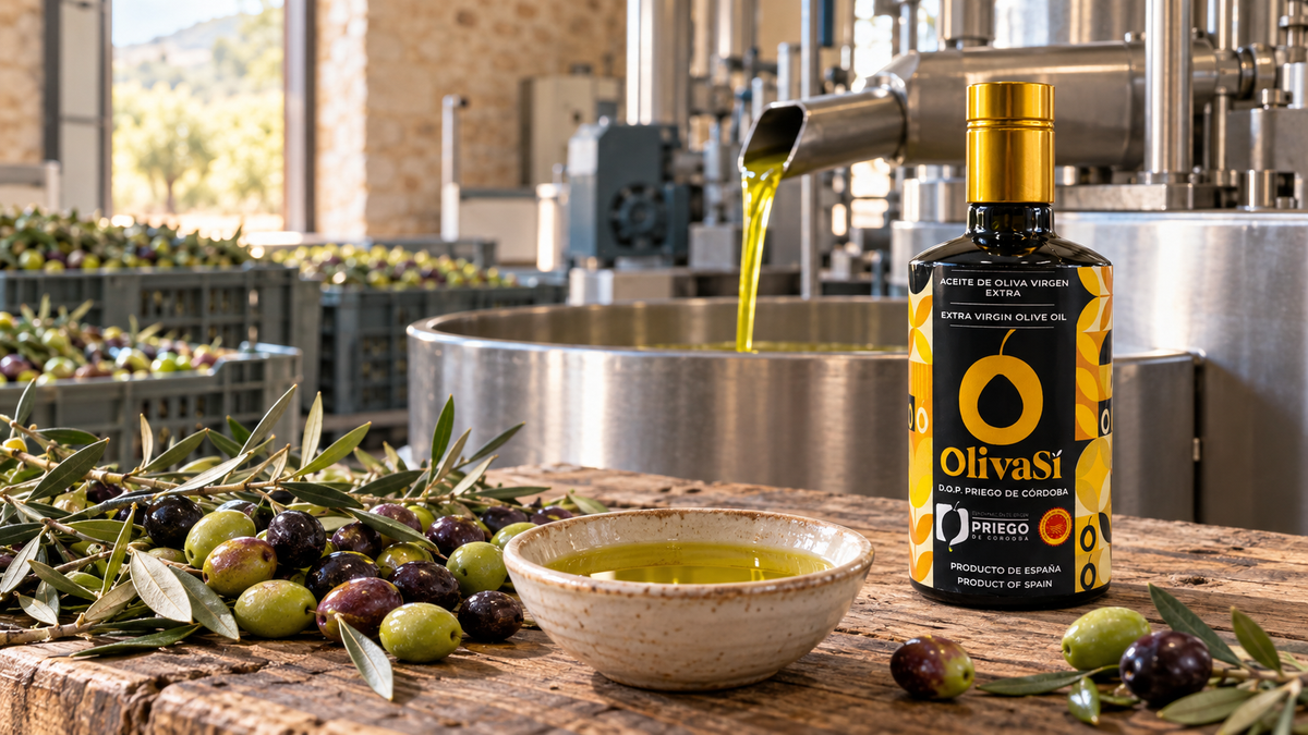 Cómo se hace el aceite de oliva virgen extra, paso a paso
