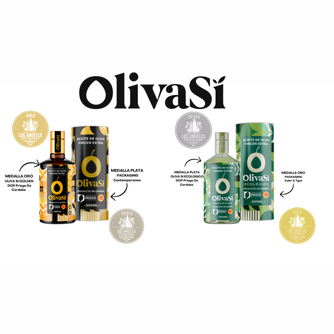 Oliva Sí Triunfa en Los Ángeles: Oro y Plata para Nuestros AOVEs de Calidad Suprema