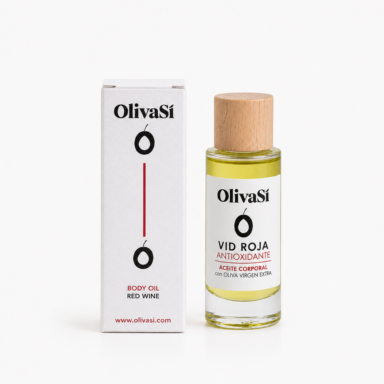 Aceite Corporal de Vid Roja a Base de Aceite de Oliva Virgen Extra | 30 ml