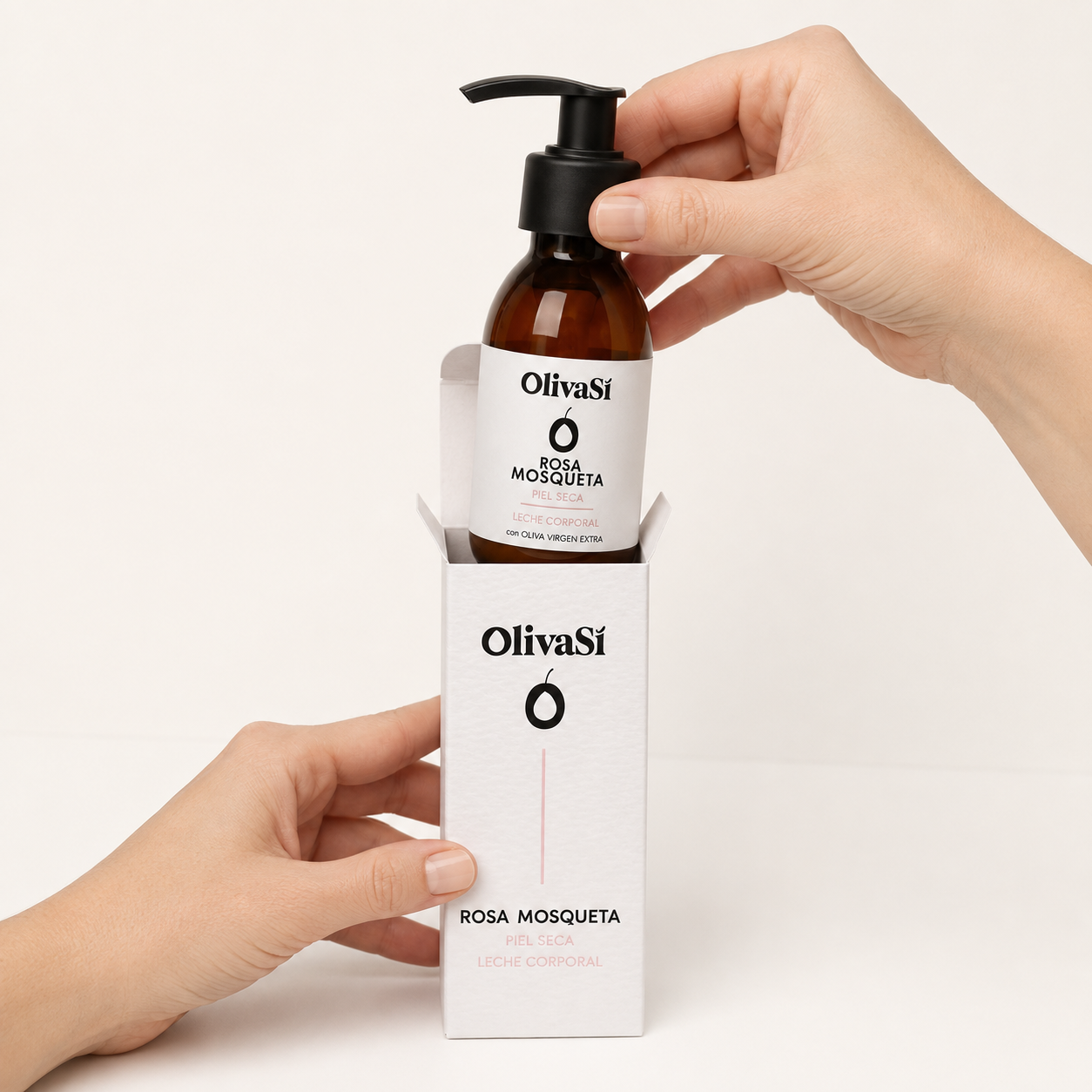 Leche Corporal de Rosa Mosqueta con Aceite de Oliva Virgen Extra 100 ml