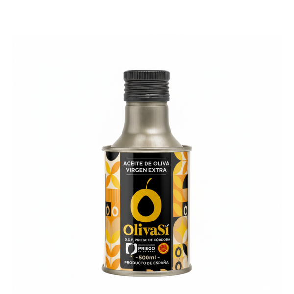Aceite de Oliva Virgen Extra Oliva Sí| Denominación de Origen Priego de Córdoba | Golden Edition | lata 250ml | Coupage