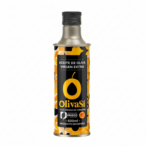 Aceite de Oliva Virgen Extra Oliva Sí| Denominación de Origen Priego de Córdoba | Golden Edition | lata 500ml | Coupage