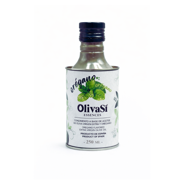 Condimento a base de Aceite de Oliva Virgen Extra con Orégano · Oliva Sí Essences · 250 ml