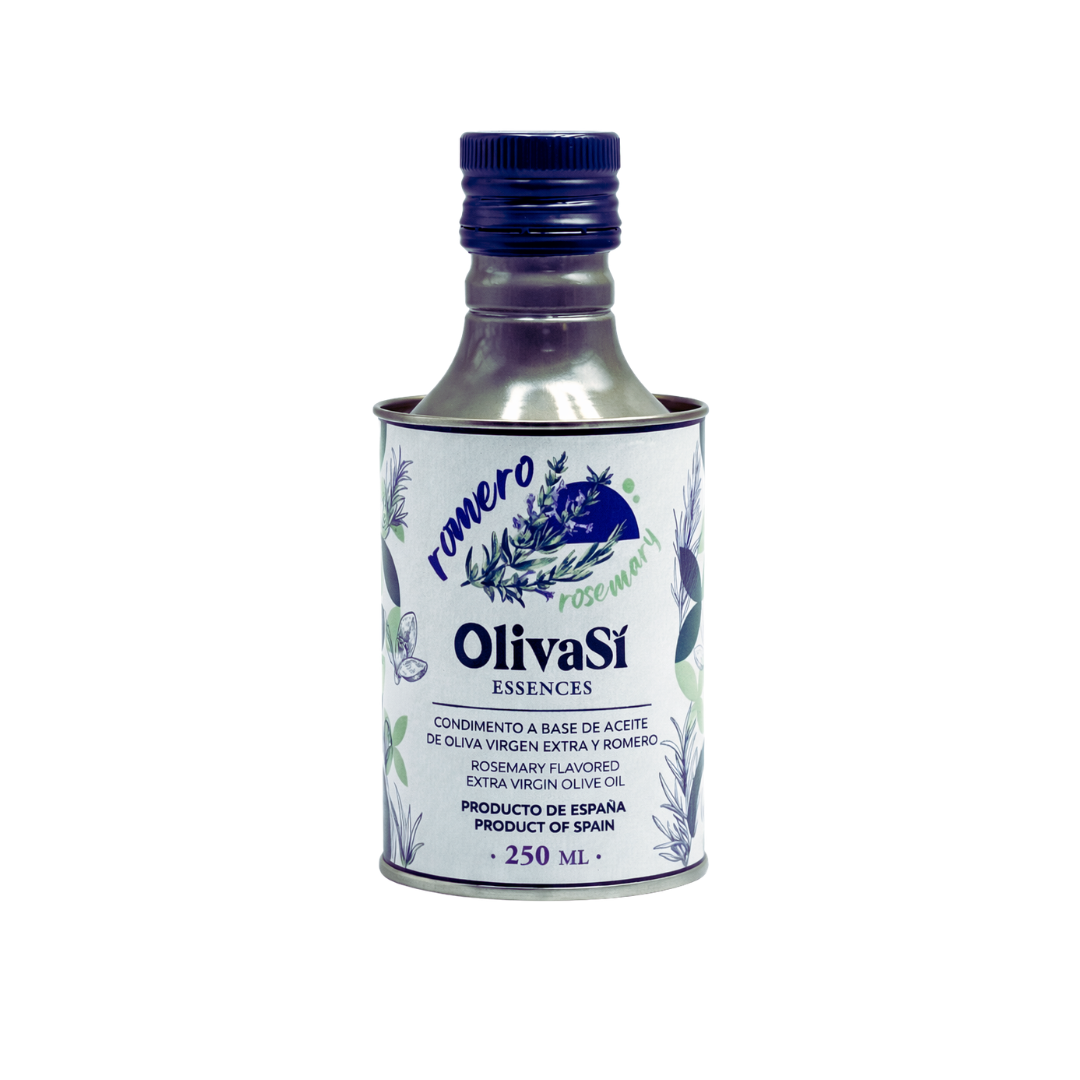 Oliva Sí Natives Olivenöl Extra Aromatisiert mit Rosmarin, 250ml