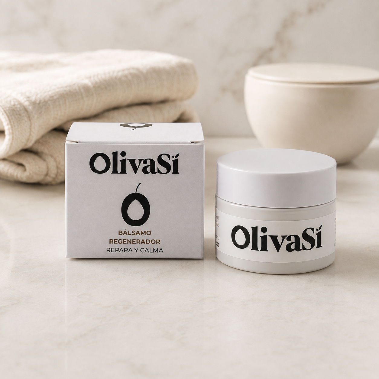 Bálsamo Regenerador Natural con Aceite de Oliva Virgen Extra - 120 ml