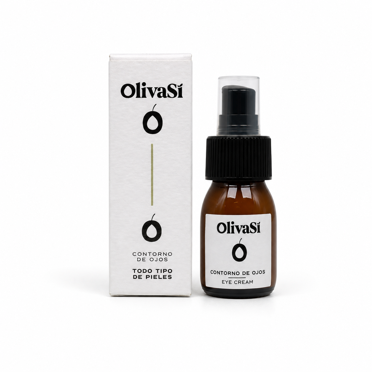 Contorno de Ojos Natural a Base de Aceite de Oliva Virgen Extra | COSMOS NATURAL | 30 ml