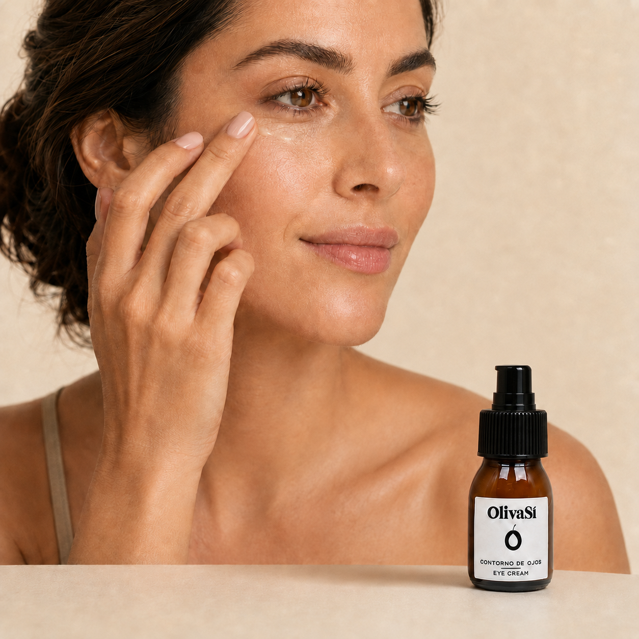 Contorno de Ojos Natural a Base de Aceite de Oliva Virgen Extra | COSMOS NATURAL | 30 ml