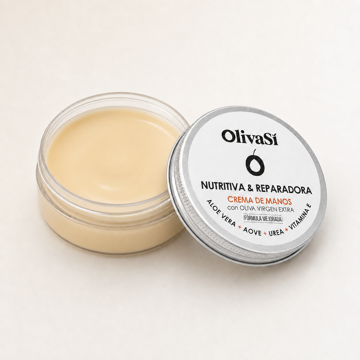 Crema Reparadora de Manos a Base de Aceite de Oliva Virgen Extra - 50 ml