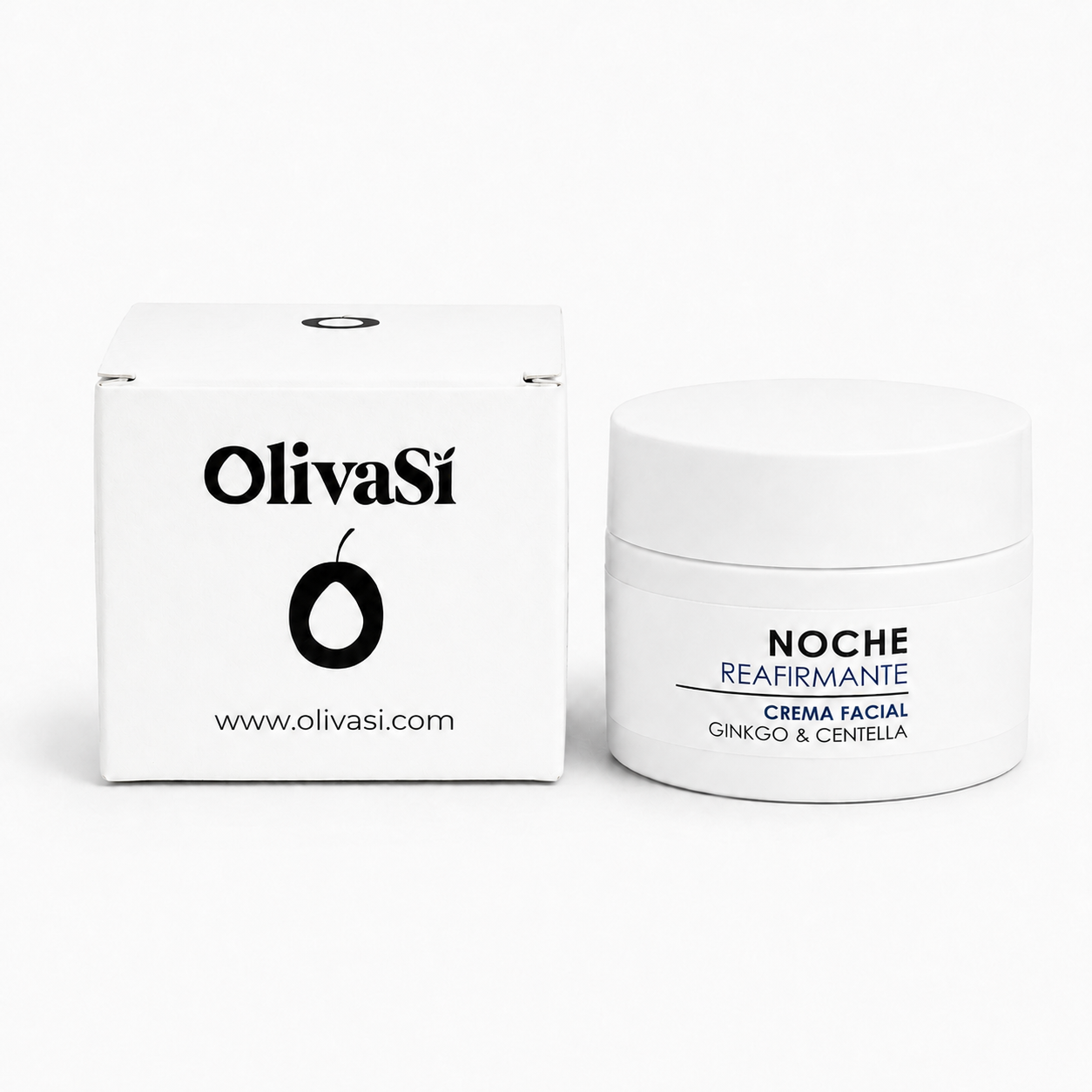 Crema Facial Reafirmante de Noche a Base de Aceite de Oliva Virgen Extra y Rosa Mosqueta | 50 ml