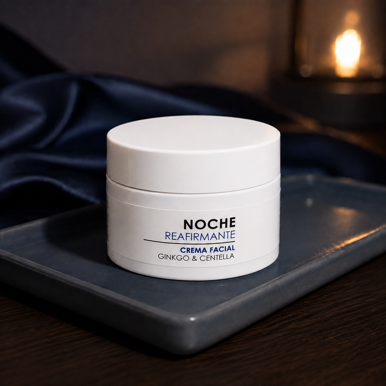 Crema Facial Reafirmante de Noche a Base de Aceite de Oliva Virgen Extra y Rosa Mosqueta | 50 ml