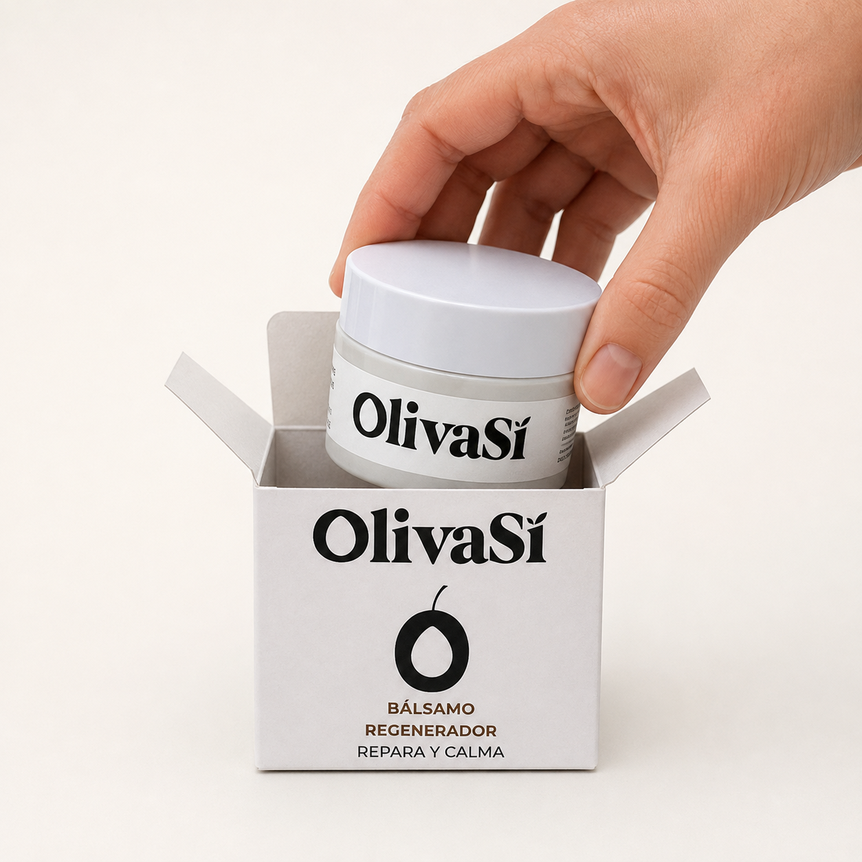 Bálsamo Regenerador Natural con Aceite de Oliva Virgen Extra - 120 ml