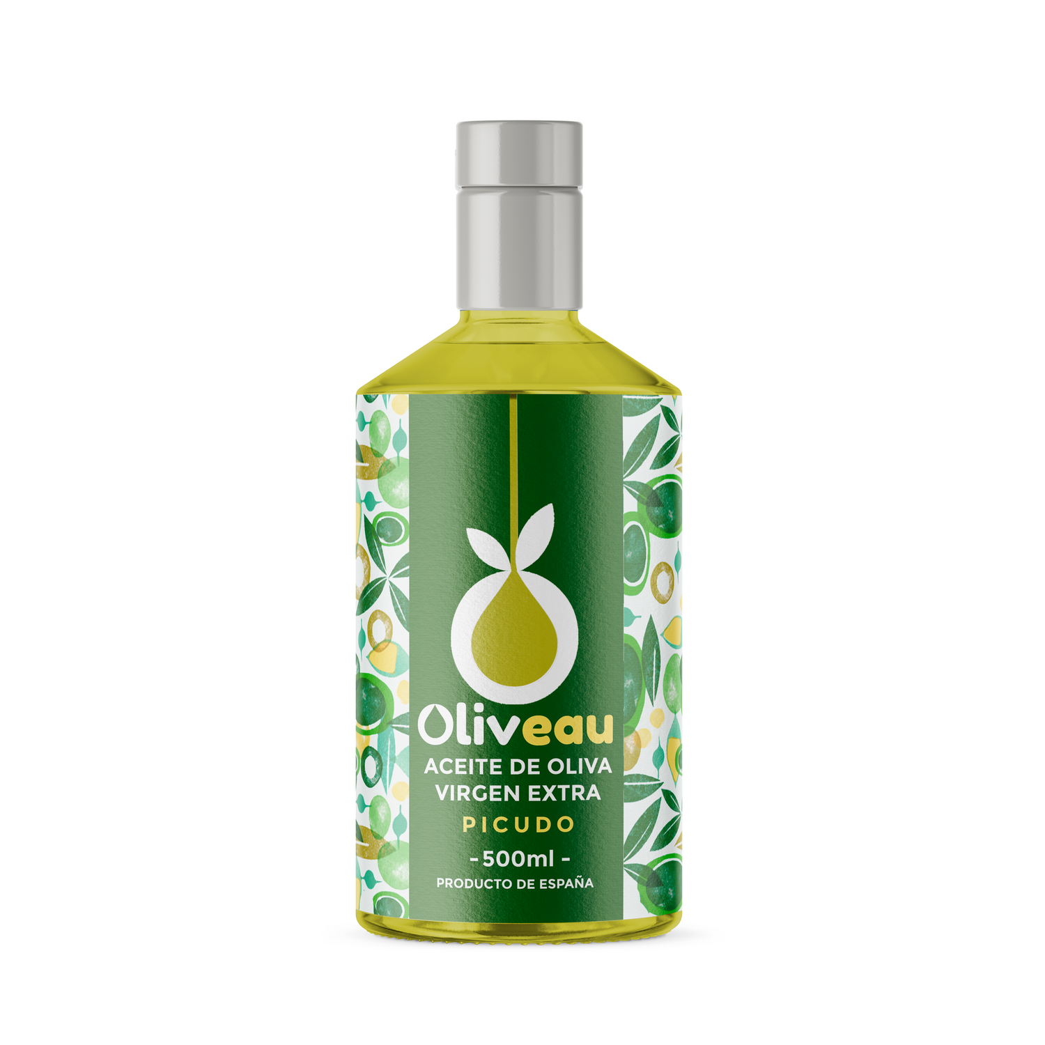 Aceite de Oliva Virgen Extra, OLIVEAU 500ml, Picudo