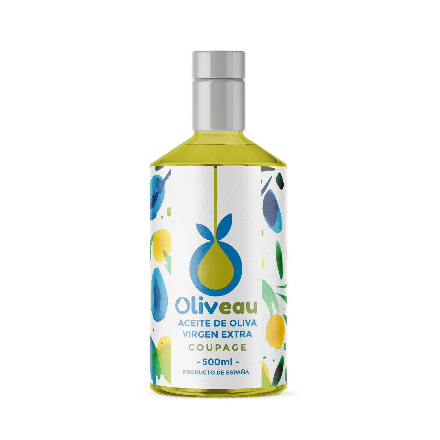 Aceite de Oliva Virgen Extra, OLIVEAU 500ml, Coupage