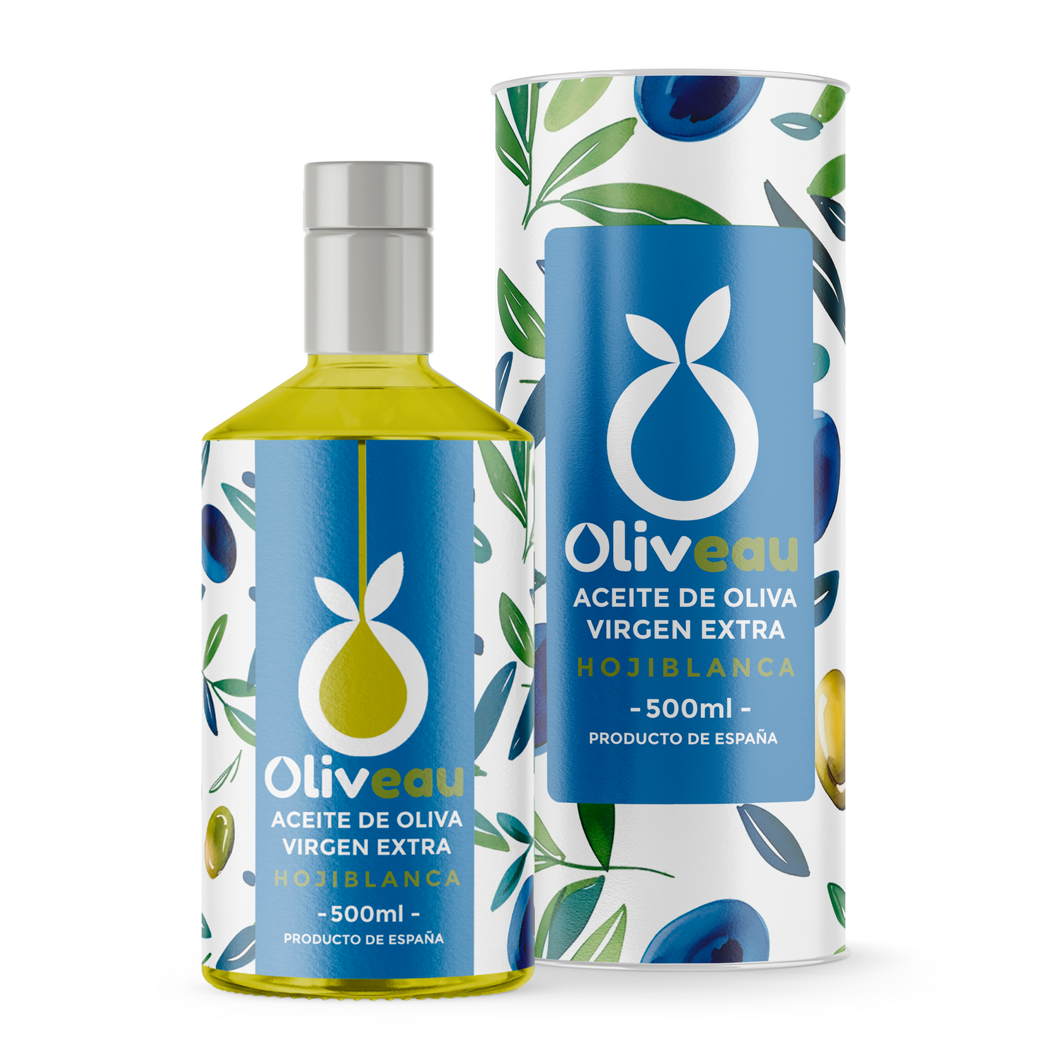 Aceite de Oliva Virgen Extra, OLIVEAU 500ml, Hojiblanca