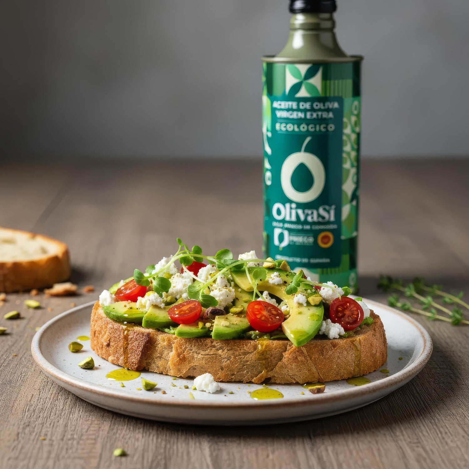 Bio Natives Olivenöl Extra Oliva Sí | Herkunftsbezeichnung Priego de Córdoba | Bio Edition | Dose 500 ml | Coupage