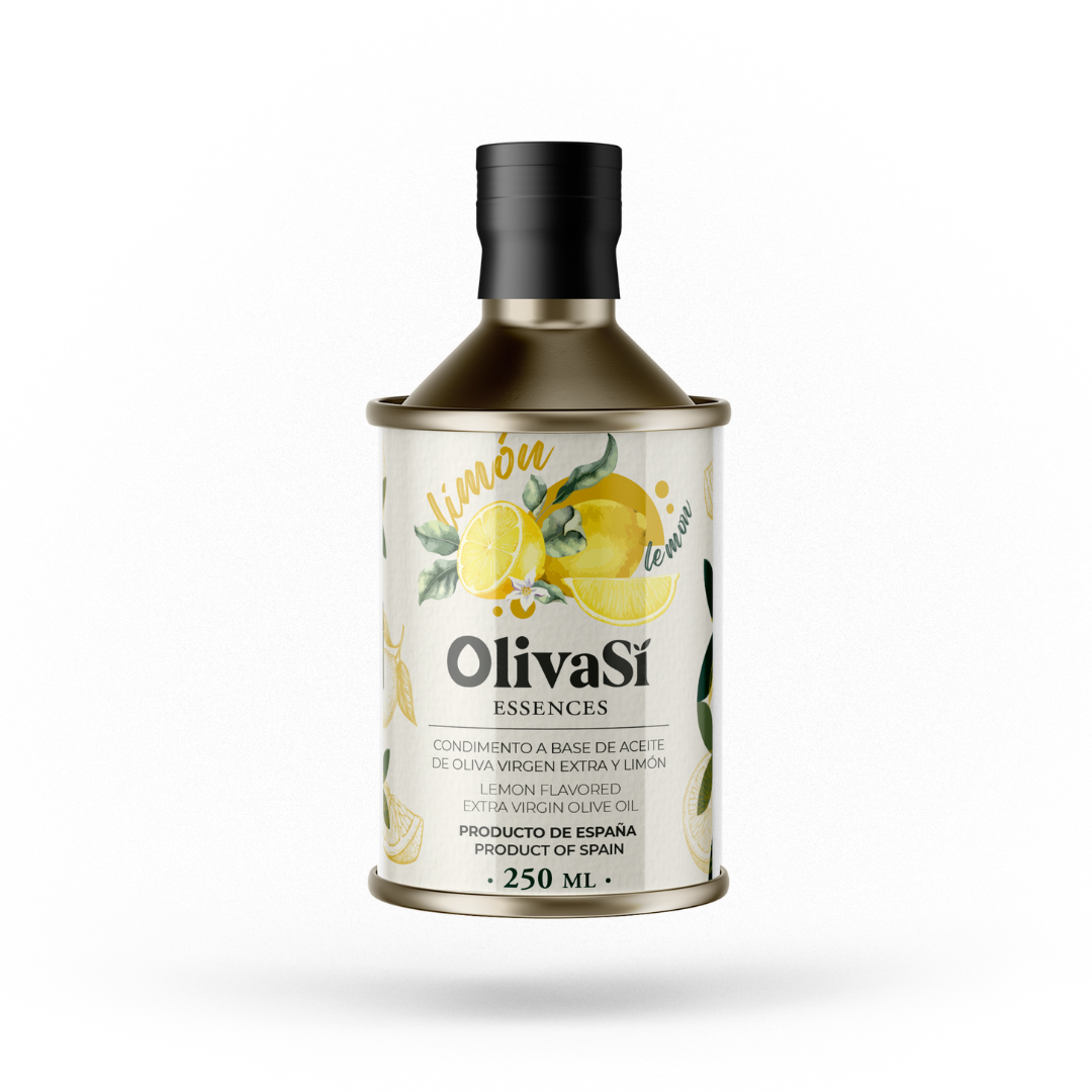 Aceite de Oliva Virgen Extra Aromatizado de Limón, 250ml